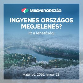 Csatlakozzon Szálláshelyével a Visit Hungary ingyenes megjelenést biztosító országos kampányához