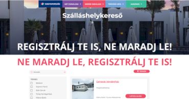 Szálláshely szolgáltatók figyelem!